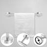 Stainless Steel Towel Bar  Sleek WallMounted Bathroom Holder 6
