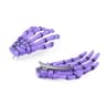 Skull Hand Bone Hairpin Set  2Piece Ghost Skeleton Gripper Hair Clips 11