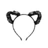 Cute Lace Black Cat Ears Headband  Sexy Cosplay  Party Hair Accessory 11