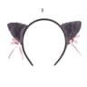 Cute Lace Black Cat Ears Headband  Sexy Cosplay  Party Hair Accessory 14