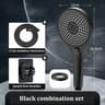 ThreeSpeed Pressurized Shower Combo  ExtraLarge Panel HighFlow Bathroom Head 7