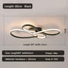 Modern Linear LED Chandelier  Minimalist Ceiling Light Fixture 6