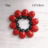 HandPainted Wooden Ladybug Miniature  Charming DIY Wood Crafts For Fairy Gardens  Home Decor 9