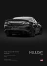 Dodge Challenger SRT Hellcat Redeye Canvas Poster  HighPerformance Muscle Car Photography For Moder 19