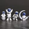 4Piece Astronaut Figure Set  Spaceman Sculpture  Educational Toy For Desktop Home Decoration  Space 7