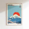 Mount Fuji Sunrise Great Wave Canvas  Iconic Japanese Wall Art For Modern Homes 7
