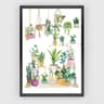 Green Botanical Leaves Canvas Art  Calming NatureInspired Prints For Modern Interiors 10