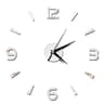 2D Frameless DIY Mirror Wall Clock  Modern Quartz Wall Sticker Decor For Living Room  Office 10