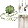 Artificial Green Leaf Ribbon String Trim  Versatile Ivy Garland For Wedding Decor DIY Wreaths  Gift 0