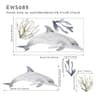 Underwater World Watercolor Wall Decals  Waterproof Coral  Tropical Fish Stickers For Bathroom Nurs 10