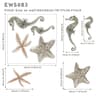 Underwater World Watercolor Wall Decals  Waterproof Coral  Tropical Fish Stickers For Bathroom Nurs 12