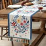 Farmhouse Lemon Floral Table Runner  HighDefinition Citrus  Botanical Decor For Kitchen Islands Cof 9