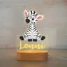 Personalized USB Acrylic Night Light  Custom Name Animal Designs For Modern Baby Nurseries Kids Bed 9