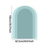 Geometric Arch Wall Decal  Modern Boho PVC Headboard  Minimalist Interior Mural 20