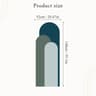 Geometric Arch Wall Decal  Modern Boho PVC Headboard  Minimalist Interior Mural 25