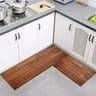 Modern Wood Grain Printed NonSlip Floor Mat 9