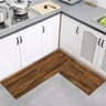 Modern Wood Grain Printed NonSlip Floor Mat 8