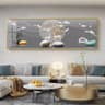 Chinese Style Golden Leaves  Sacred Deer Canvas Art 14