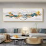 Chinese Style Golden Leaves  Sacred Deer Canvas Art 22