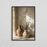 Mediterranean Minimalist Olive Tree  Pottery Canvas Art 7