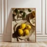 Mediterranean Minimalist Olive Tree  Pottery Canvas Art 17