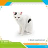 Feline Narrative Sculpture  HighDefinition Lying Orange Cat Architectural Ornament 15