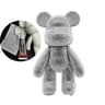 Crystalline Narrative Sculpture  HighDefinition Rhinestone Bear Architectural Ornament 15