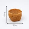 Artisanal Narrative Sculpture  HighDefinition Simulated Rattan Architectural Ornament 11
