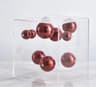 Modern Geometric Metal Ball In Acrylic Box  Minimalist Luxury Tabletop Decor For Home And Office 13