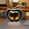 Brilliant Crystal Apple Figurine  Handcrafted Glass Apple Paperweight For Home And Office Decor 5