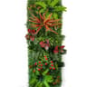 Artificial Boxwood Hedge Panel  16x47 In Realistic Grass Wall Backdrop  Faux Greenery For Home Offi 16