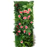 Artificial Greenery Hedge Grid 16x47 In  Simulated Milan Eucalyptus Wall  Wedding Backdrop  Garden  10