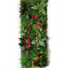 Artificial Greenery Hedge Grid 16x47 In  Simulated Milan Eucalyptus Wall  Wedding Backdrop  Garden  17