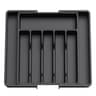 Expandable Silverware Utensil Tray  Adjustable Kitchen Drawer Organizer  Retractable Flatware  Cutl 7