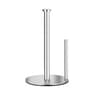 Stainless Steel Kitchen Roll Holder  HeavyDuty Weighted Base Countertop Organizer  SpaceSaving Pape 7