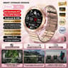 XiaomiCompatible GPS Sports Smart Watch  650mAh Battery Waterproof Fitness Tracker  Bluetooth Call  15