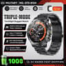 17inch AMOLED Smart Watch  1000mAh Battery  GPS  Pro Bluetooth Call  NFC Mens Fitness Tracker 12