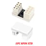 ATX GPU 180Degree Power Adapter  Angled Steering Connector For Desktop Video Cards  Cable Managemen 6