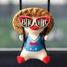 Cute Swing Duck Car Rearview Mirror Pendant 14