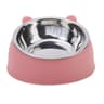 Ergonomic Inclined Stainless Steel Pet Feeding Bowl 10