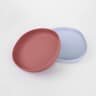 2Pack WhiskerFriendly Silicone Cat Plates Wide Shallow NonSpill Feeding Dish 9