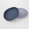 2Pack WhiskerFriendly Silicone Cat Plates Wide Shallow NonSpill Feeding Dish 11