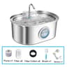 32L Stainless Steel UltraSilent Automatic Pet Water Fountain 7