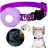 Reflective Moon  Stars AirTag Safety Collar  GlowintheDark Tracking For Cats 6