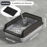 Extra Large Enclosed Stainless Steel Cat Litter Box 10