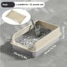 Extra Large Enclosed Stainless Steel Cat Litter Box 12