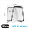 SelfAdhesive Stainless Steel Sponge Holder Set 8