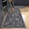 Premium Crystal Velvet NonSlip Kitchen And Home Accent Rug 10