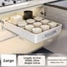 SlideOut Kitchen Cabinet Drawer Organizer And MultiPurpose PullOut Storage Tray 8