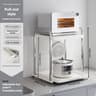 2Tier PullOut Microwave  Kitchen Appliance Storage Rack 6